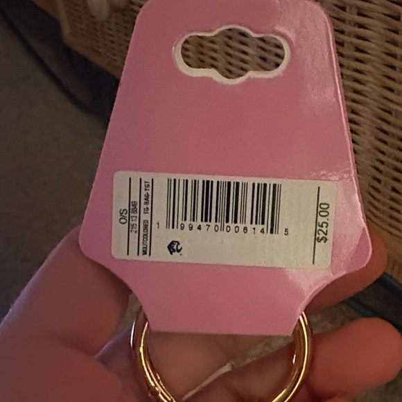 LITTLE WORDS PROJECT O/S Keychain -Blue Heart, Gold Chain, Beads ‘YOU GOT THIS’! - Picture 5 of 8